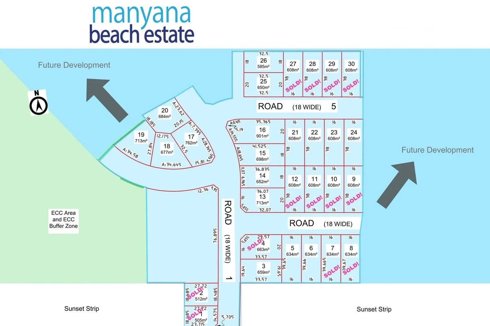 [Land for Sale] Manyana Beach Estate, Manyana OpenLot